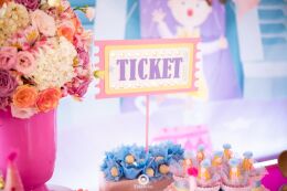 Decoração Circo Rosa - Alana 1 Ano 44 Circo Rosa