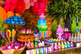 Festa Trolls - Clara - 3 Anos 87 Festa Trolls