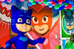 FESTA PJ MASKS - NICOLAS 5 - DANILO 3 10 Festa PJ Masks
