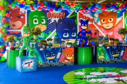 FESTA PJ MASKS - NICOLAS 5 - DANILO 3 28 Festa PJ Masks