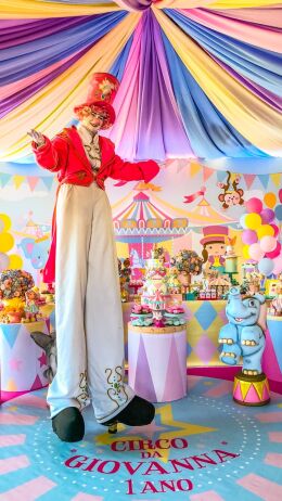 Circo Rosa - Giovanna 50 Circo da Giovanna