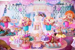 Decoração Circo Rosa - Alana 1 Ano 56 Circo Rosa