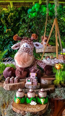 Festa Safari - Davi - 1 Ano 14 Festa Safari