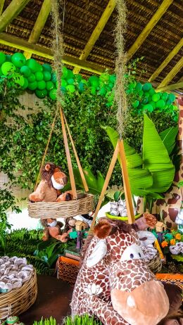 Festa Safari - Davi - 1 Ano 76 Festa Safari