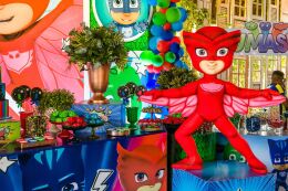 FESTA PJ MASKS - NICOLAS 5 - DANILO 3 22 Festa PJ Masks