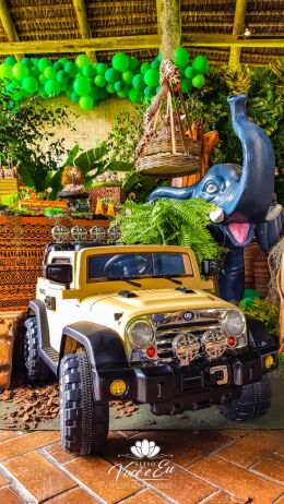 Festa Safari - Davi - 1 Ano 24 Festa Safari