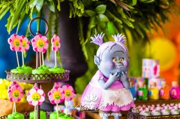 Festa Trolls - Clara - 3 Anos 17 Festa Trolls