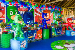 FESTA PJ MASKS - NICOLAS 5 - DANILO 3 24 Festa PJ Masks