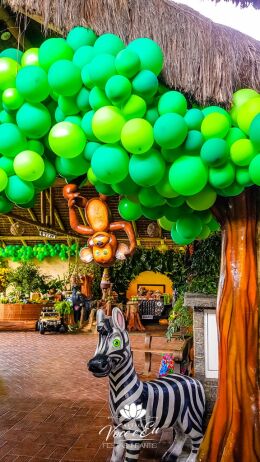 Festa Safari - Davi - 1 Ano 8 Festa Safari