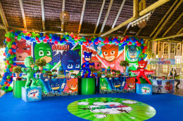 FESTA PJ MASKS - NICOLAS 5 - DANILO 3 30 Festa PJ Masks