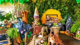 Festa Safari - Davi - 1 Ano 56 Festa Safari