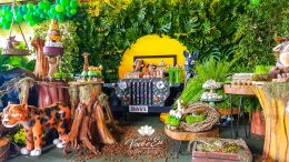 Festa Safari - Davi - 1 Ano 50 Festa Safari