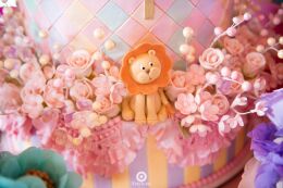 Decoração Circo Rosa - Alana 1 Ano 50 Circo Rosa