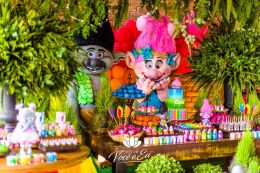 Festa Trolls - Clara - 3 Anos 91 Festa Trolls