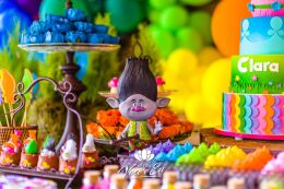 Festa Trolls - Clara - 3 Anos 71 Festa Trolls