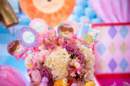 Decoração Circo Rosa - Alana 1 Ano 28 Circo Rosa