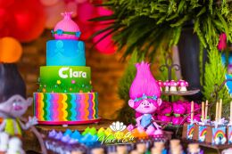 Festa Trolls - Clara - 3 Anos 65 Festa Trolls