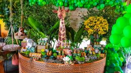 Festa Safari - Davi - 1 Ano 2 Festa Safari