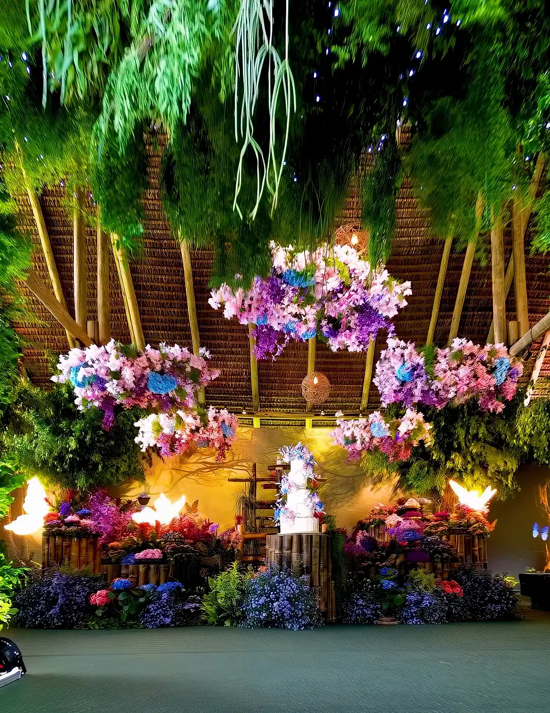 Festa de 15 Anos com Tema Jardim Encantado