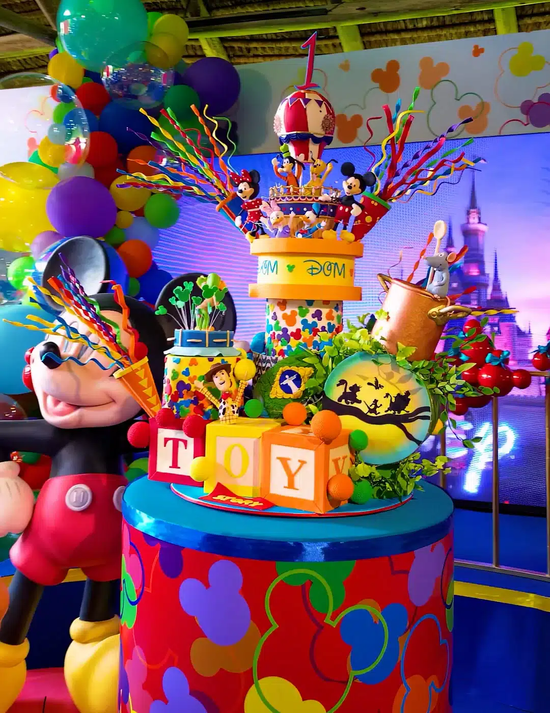 Festa Mundo Disney - Dom 1 Ano