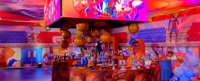 💙🏀 SPACE JAM 💥 LUCAS 4 Festa Space Jam