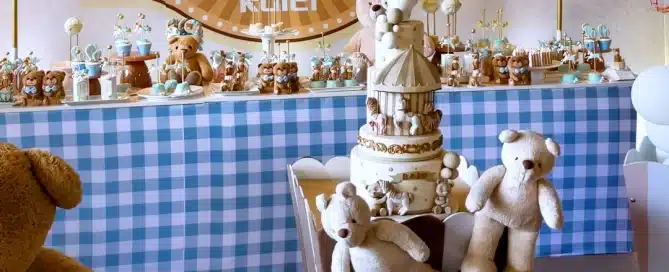 Chá de Bebê - Kalel 4 Chá de Bebê Kalel Tema Circo