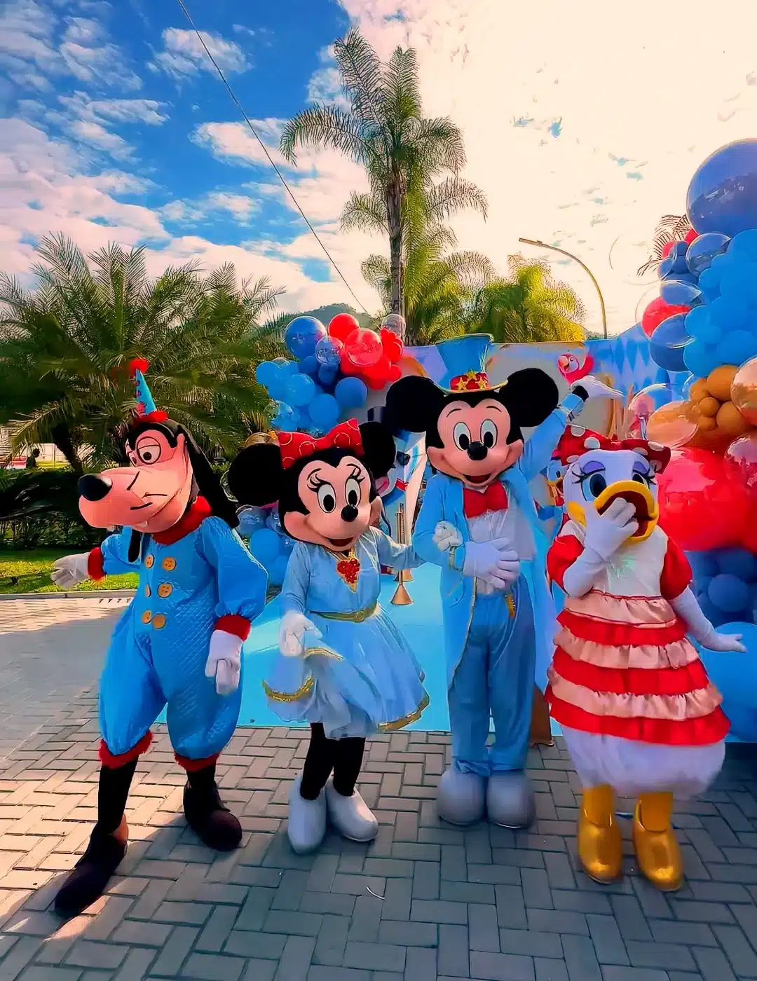 Festa Circo da Disney aniversário de 1 ano Rael