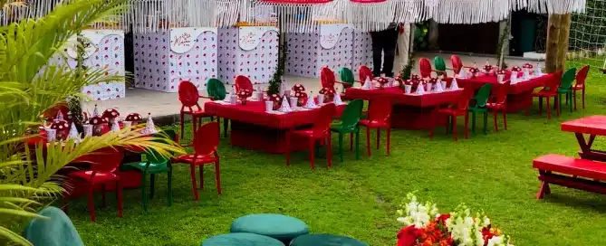 Como organizar uma festa infantil ao ar livre 5 Decoração de festa infantil no jardim no Sítio Você e Eu